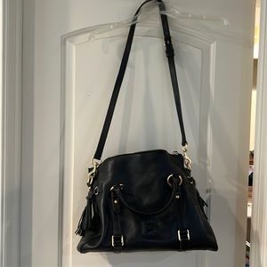 Dooney and Bork black medium satchel bag